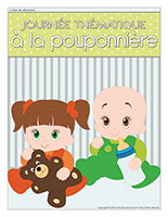 Affiche thématique-Journée thématique-À la pouponnière Affiche thématique-Journée thématique-À la pouponnière