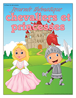 Affiche thématique-Journée thématique-Chevaliers et princesses Affiche thématique-Journée thématique-Chevaliers et princesses