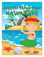 Affiche thématique-Journée thématique-Hawaïenne Affiche thématique-Journée thématique-Hawaïenne