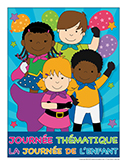 Affiche thématique-Journée thématique-Journée de l’enfant 2023