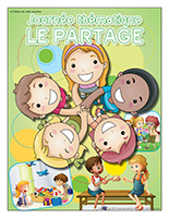 Affiche thématique-Journée thématique-Le partage Affiche thématique-Journée thématique-Le partage