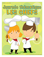 Affiche thématique-Journée thématique-Les chefs