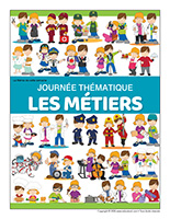 Affiche thematique-Journee thematique-Les metiers 2026