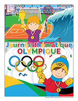 Affiche thematique-Journee thematique-Les olympiques 2026