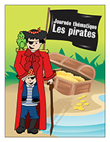 Affiche thématique-Journée thématique-Les pirates