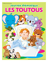Affiche thématique-Journée thématique-Les toutous Affiche thématique-Journée thématique-Les toutous