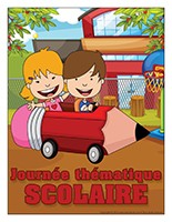 Affiche thématique-Journée thématique-Scolaire