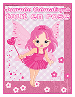 Affiche thématique-Journée thématique-Tout en rose Affiche thématique-Journée thématique-Tout en rose