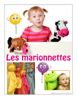 Affiche thématique poupon-Les marionnettes Affiche thématique poupon-Les marionnettes