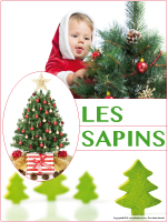 Affiche thématique-poupon-Les sapins