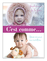 Affiche thématique-poupons-Cest comme