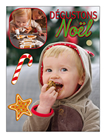 Affiche thématique poupons-Dégustons Noël Affiche thématique poupons-Dégustons Noël
