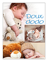 Affiche thématique poupons-Doux dodo