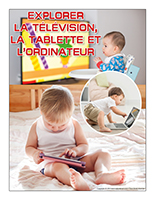 Affiche thematique-poupons-Explorer la télévision, la tablette et l'ordinateur