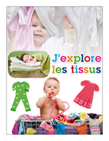 Affiche thématique poupons-J'explore les tissus Affiche thématique poupons-J'explore les tissus