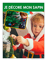 Affiche thematique poupons-Je decore mon sapin