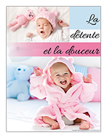 Affiche thématique poupons-La détente et la douceur