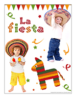 Affiche thématique poupons-La fiesta Affiche thématique poupons-La fiesta