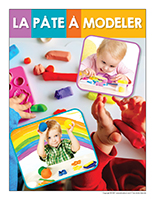 Affiche thematique poupons-La pate a modeler