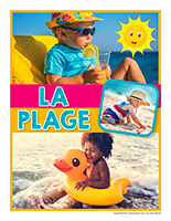 Affiche thématique poupons-La plage-2021