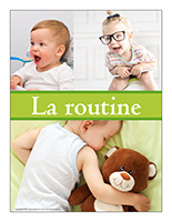 Affiche thématique-poupons-La routine