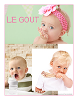 Affiche thematique poupons-Le gout