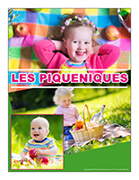 Affiche thématique poupons-Les piqueniques