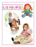 Affiche thématique poupons-Les poupées