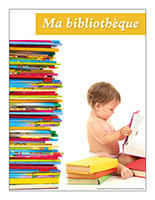 Affiche thematique poupons-Ma bibliotheque