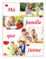 Affiche-thématique poupons-Ma famille que j'aime