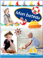 Affiche thématique poupons-Mon bateau Affiche thématique poupons-Mon bateau