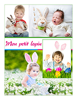 Affiche thématique poupons-Mon petit lapin Affiche thématique poupons-Mon petit lapin
