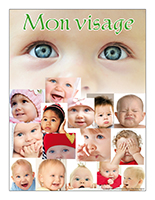 Affiche thématique poupons-Mon visage