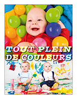 Affiche thématique poupons-Tout plein de couleurs Affiche thématique poupons-Tout plein de couleurs