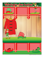 Affiche vestiaire-Spécial lutins
