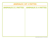 Animaux-2 et 4 pattes