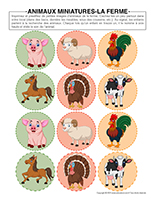 Animaux miniatures-Ferme