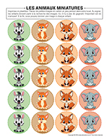Animaux miniatures