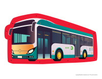 Autobus à enfiler