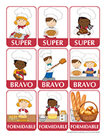 Autocollants-Boulangerie