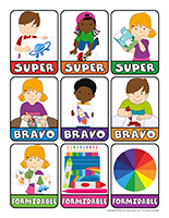 Autocollants-Coloriage