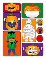 Autocollants-Halloween 2020