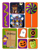 Autocollants-Halloween 2021
