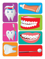 Autocollants-Le dentiste Autocollants-Le dentiste