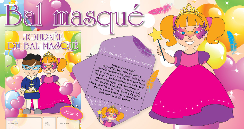 KIT Bricolage Masque Carnaval Violet Pompons et Plumes - Loisirs