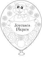 Ballon - Poni - Pâques Ballon - Poni - Pâques