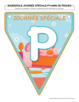 Banderole-Journee speciale-Pyjama de Paques