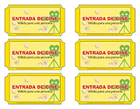 Billet de cinéma-espagnol Billet de cinéma-espagnol