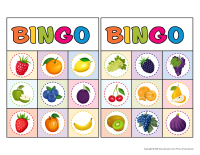 Bingo-Fruits