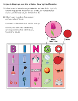 Bingo-La fête des Mères